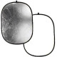 Відбивач Visico RD-019 2 в 1 white/silver (102x168см)